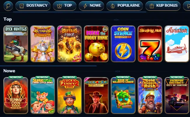 Millioner Casino gry